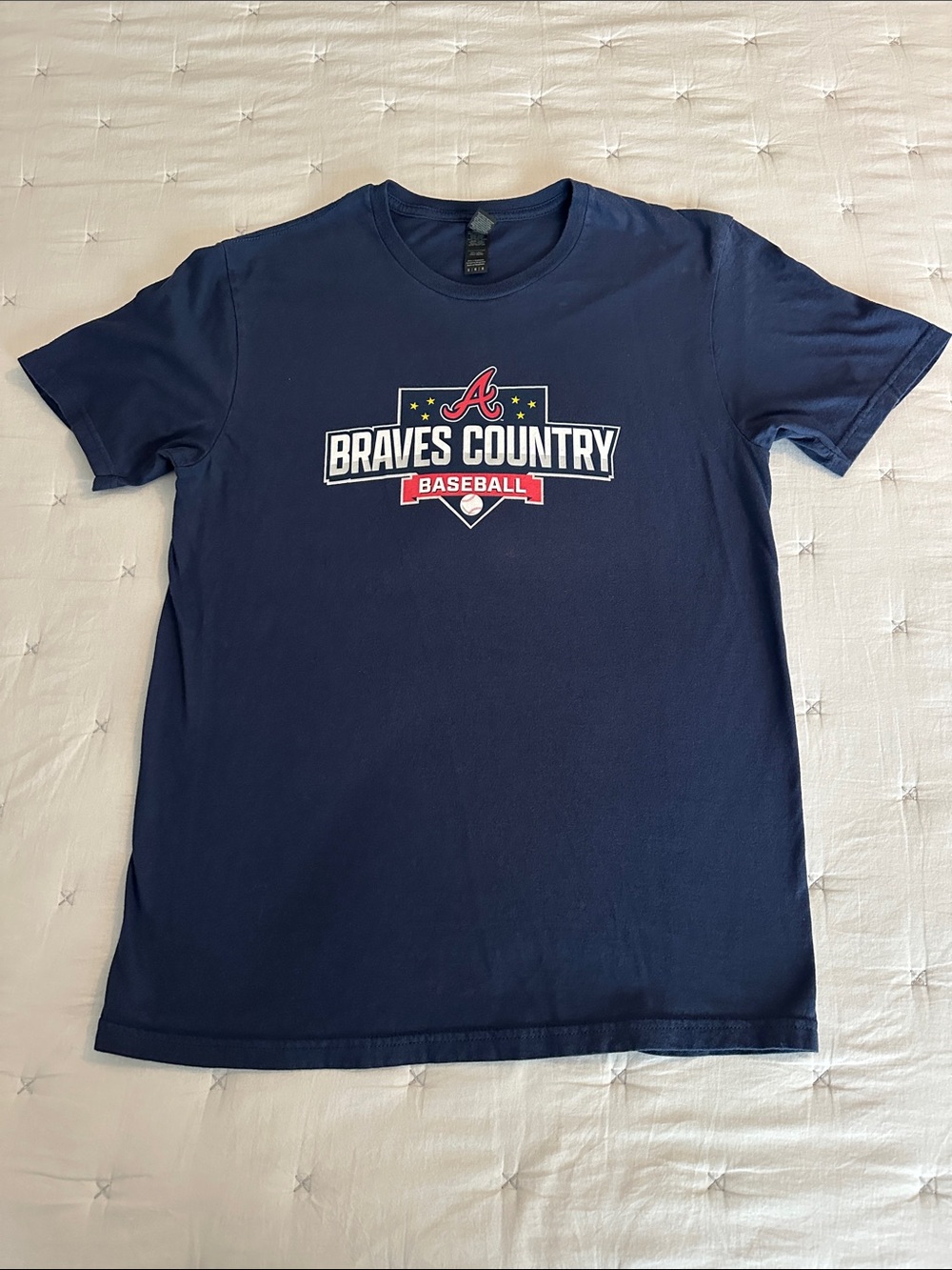 Atlanta Braves Country baseball Navy Graphic T-Shirt